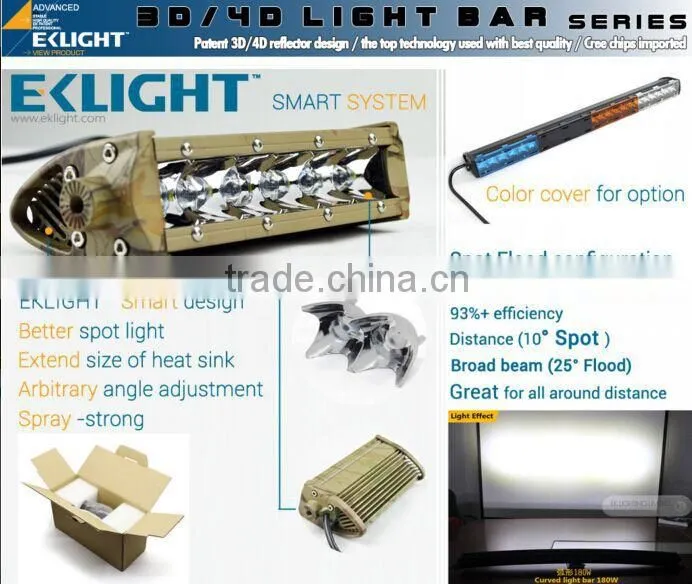 EKLIGHT Factory OEM designed 50 inch Curved led light bar mounting bracket