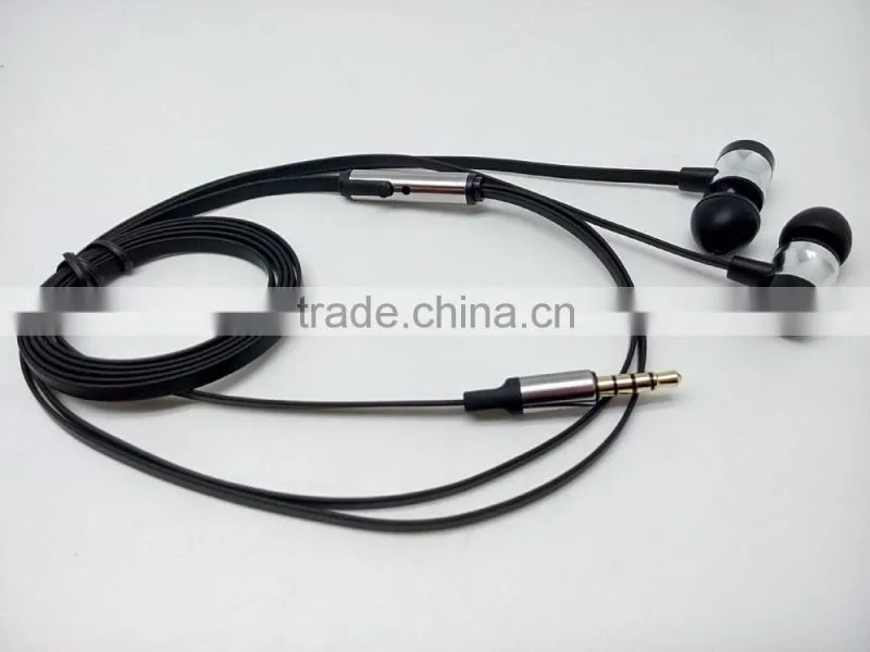 E10 2014 hot sale colorful in-ear stereo earphone with new design