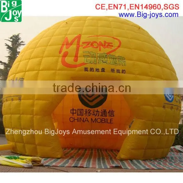 Popular fashion inflatable price for sale bubble tent professional