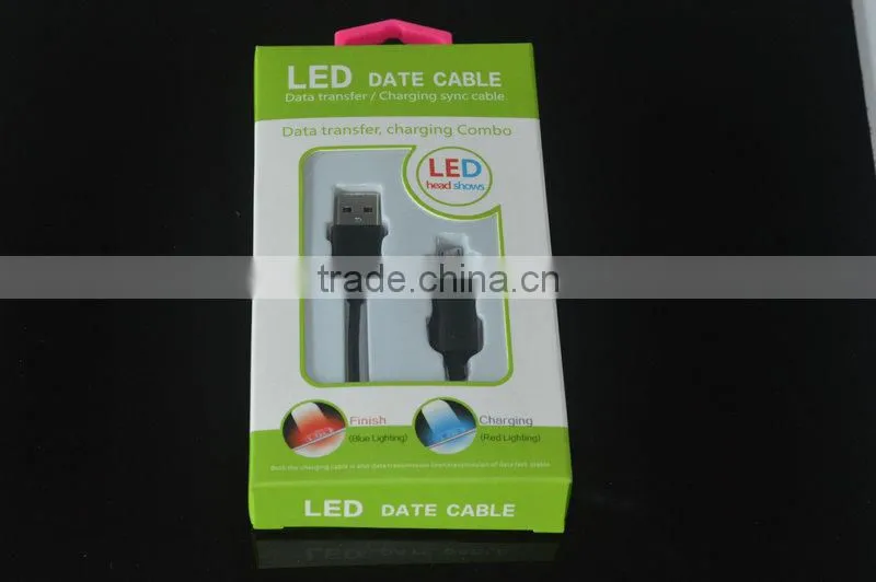 Newest Led Charging Cable For Iphone 5