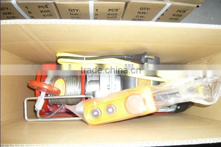 double hook 1 ton PA mini electric hoist