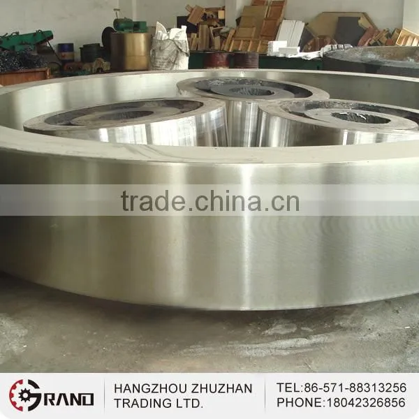 Precision casting large gear for rotary tiller