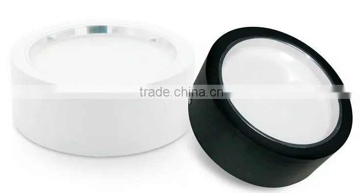 Singapore, 8inch 22W flush mount led downlight lite, White or Black finish, flush mount led downlight fitting