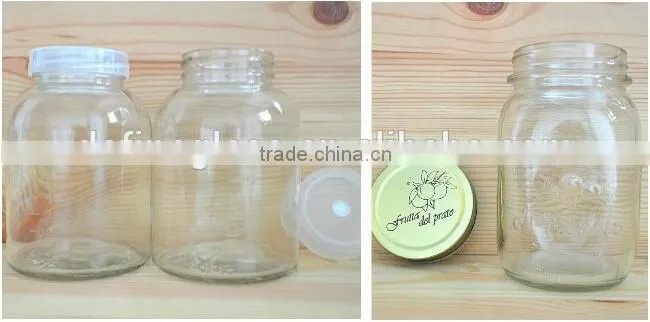 250ml beverage bottle with metal lug cap glass water bottle