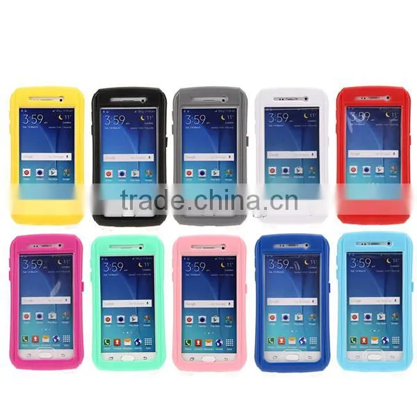 For Samsung Galaxy S6 Edge S6 Case Waterproof Shockproof With Button