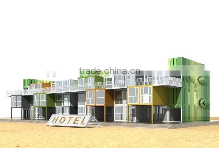 2016 China New Home Designs Prefab Homes Luxury Office Mobile Prefab Container Villa