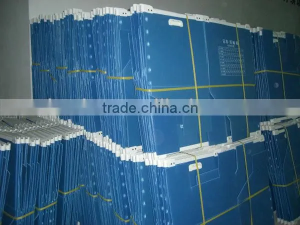 corrugated plastic turnover box ,fluted pp tote ,coroplast tote