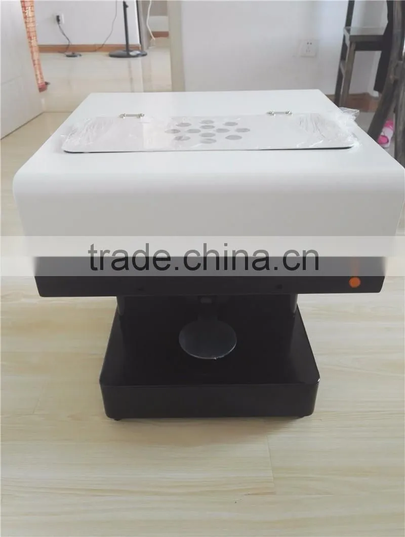 Small automatic edible ink digital selfie coffee printer