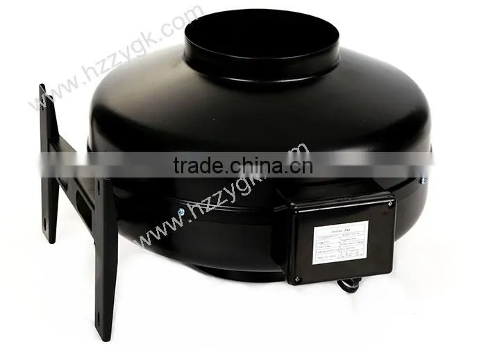 Hydroponic 6 inch Blower Fan Ventilating Inline Axial Duct Fan / Centrifugal Pipe Fan