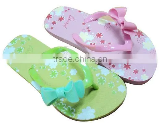 2015 cute butterfly women eva beach slippers