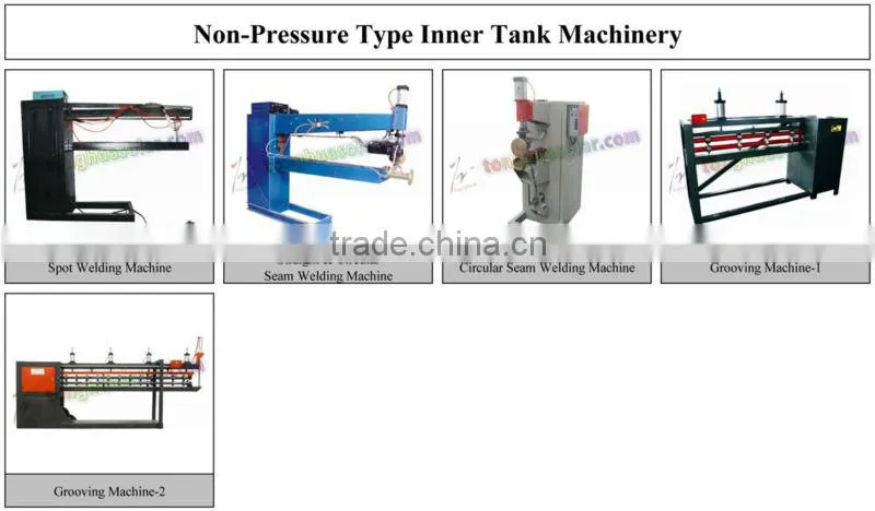 40 ton mechanical punch machine, heat pipe solar water heater production line