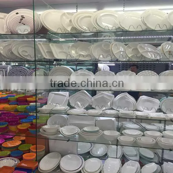 wholesale Food grade silicone housewares melamine tableware