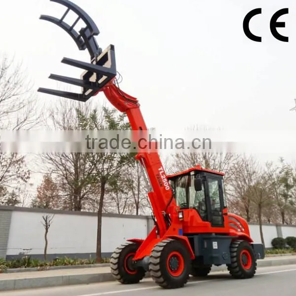 4x4 mini tractor with 2.5Ton wheel loaders TL2500