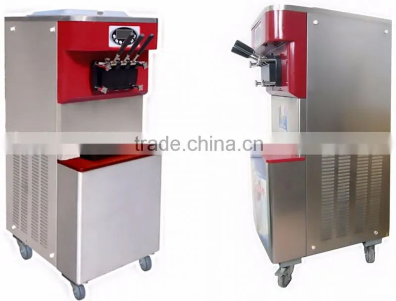 2016 new arrvial C713A soft maker and soft ice cream machine 2.4kw