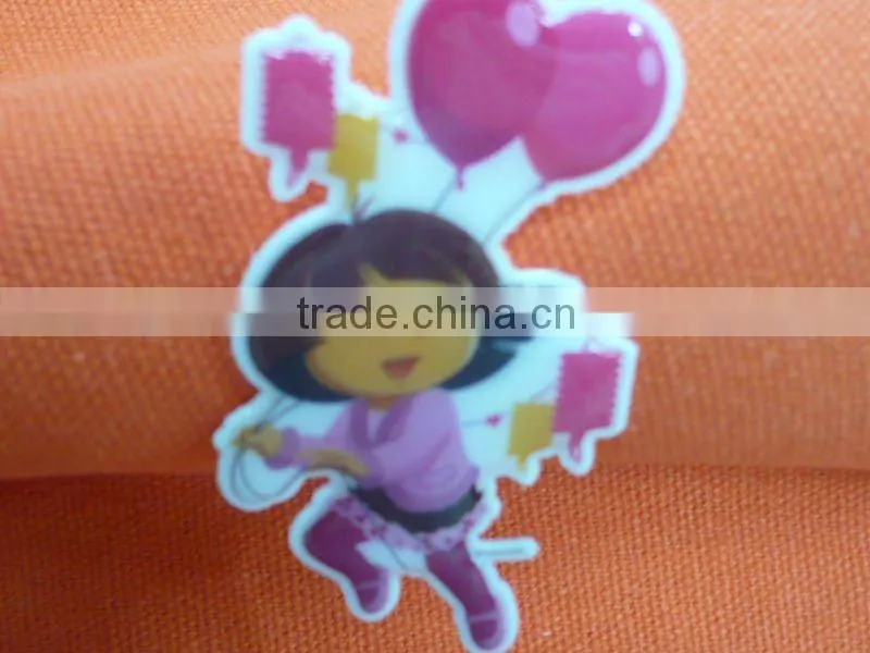 3D animal pvc sticker for kids