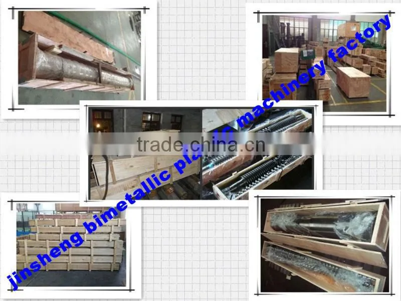 Jinsheng High quality parallel twin bimetallic screw barrel Manufacturer