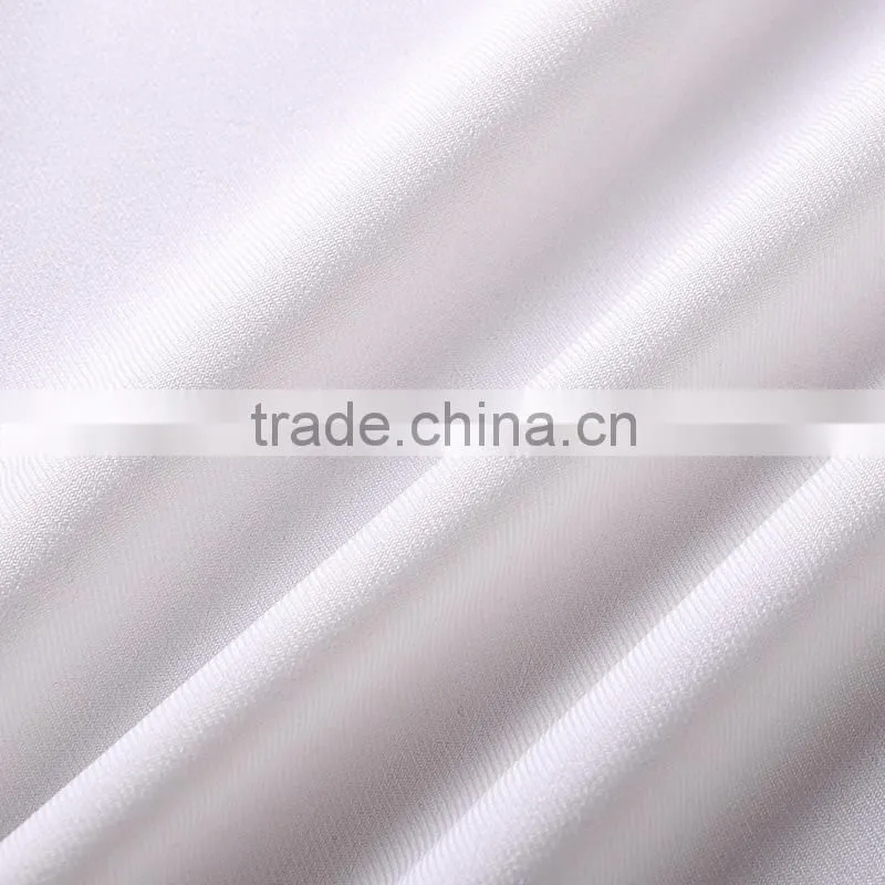 China supplier 100% Polyester shiny Workwear Uniform Twill brushed Fabric