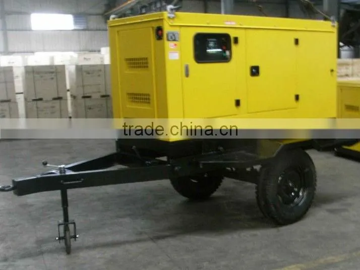 50HZ CE approved open/silent/trailer type Lovol diesel generator Electric Generator