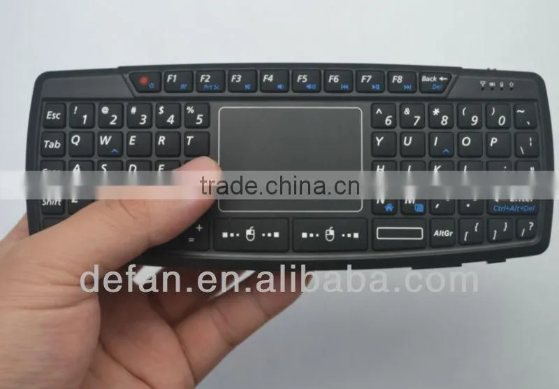 Factory Wholesale Spanish and English Letters USB Silicon/Rubber Wireless Keyboard