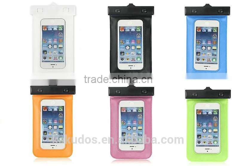 Factory Hot Sell Swim Diving PVC Phone ipx8 Waterproof Case