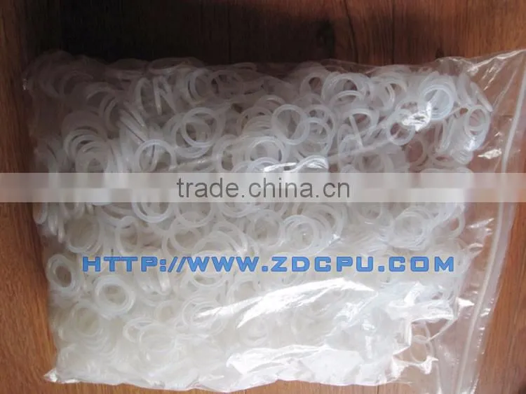 Top selling practical non-toxic white silicone o ring