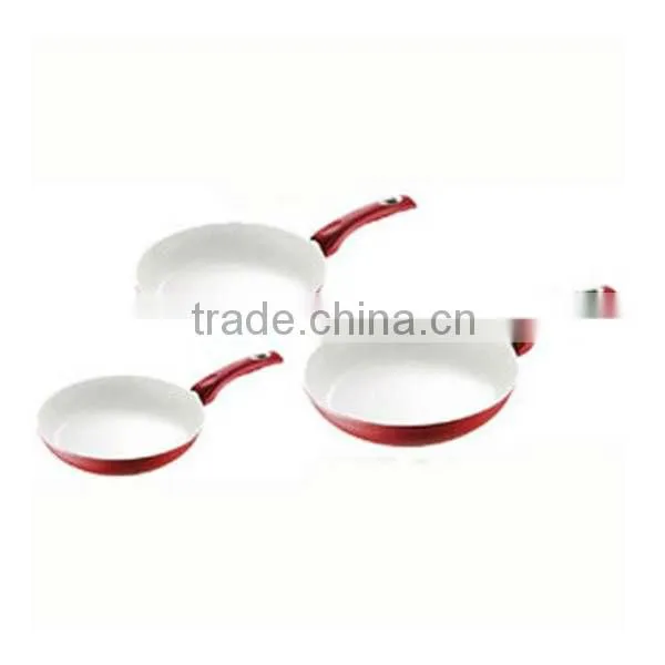 Popular non-stick aluminum frying pan sets three sizes cookware set