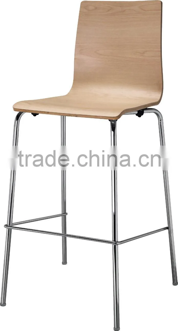 Wholesale wooden bar stool high chair