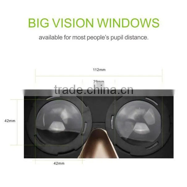 New technology VR PARK 3D Virtual Reality Glasses for Smart Phone