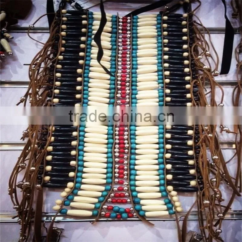 American hot sale high quality halloween costume beaded necklace