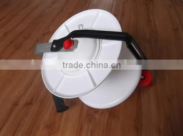 Removable plastic fence reel for various electric fence products