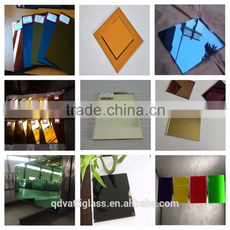 Best quality 1mm 2mm 3mm 4mm 5mm 6mm plain silver mirror sheet glass