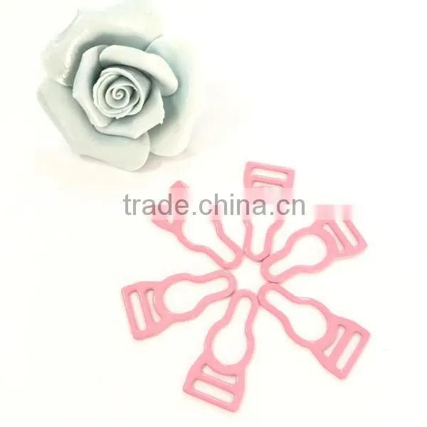 Wholesale woman lady young girl underwear brassiere garment accessory in China nylon bra straps adjuster buckle ring slider