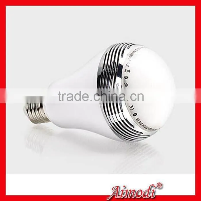 Full color spectrum LED Bulb bluetooth speaker with App system