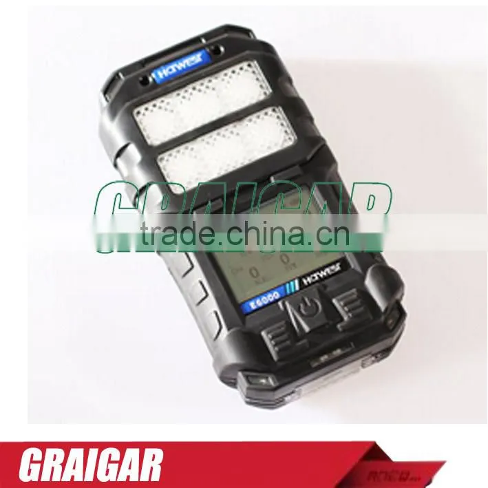 2015 Newest Design E6000 MULTI-GAS DETECTOR UP TO 7 GASES with High Quality