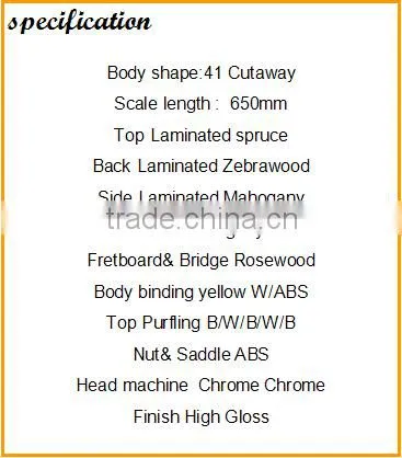 Excellent quality unique wholesale acoustic guitar eq in guitar