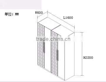 Best quality wardrobe made in China