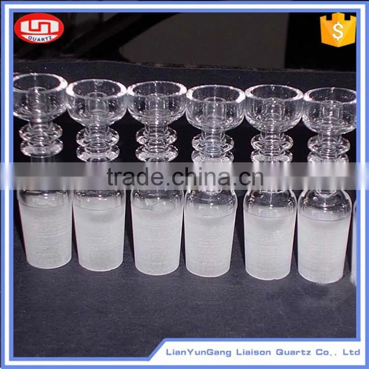 Eco-friendly Healthy Smoking Clear wholesale best domeless quartz nail