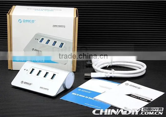 4 Ports Aluminum USB3.0 HUB for MacBook