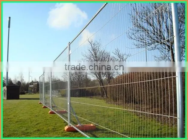 hot dipped galvanized temporary fence