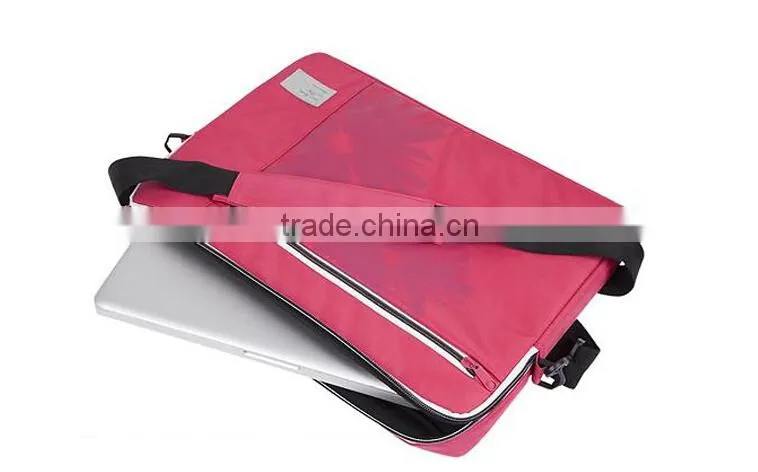 16 inch funky printing laptop sleeve single shoulder bag for girls