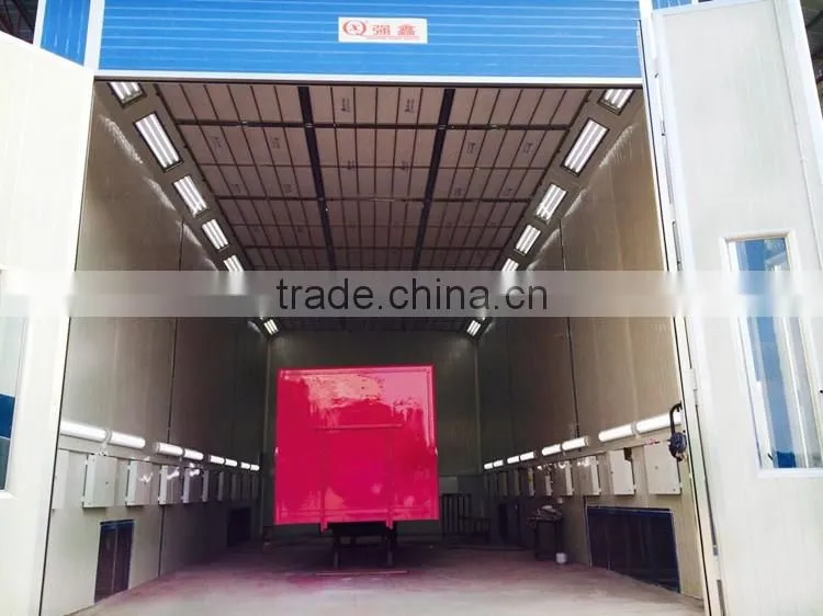 CE Approved Good Quality Big Bus Spray Booth Oven Professional Factory
