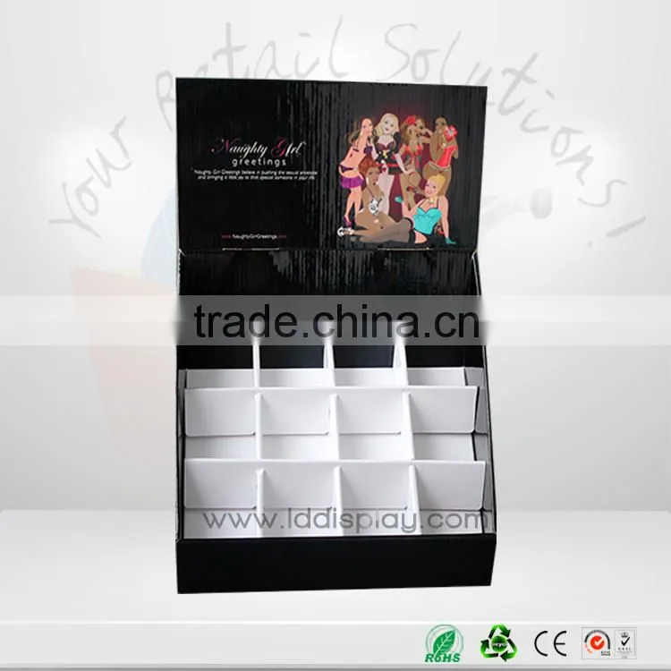 Popular printed Custom Cardboard Counter Display