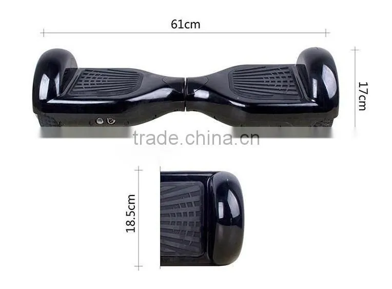 6.5inch Two Wheel Balance Scooter With Lithium Battery LED light
