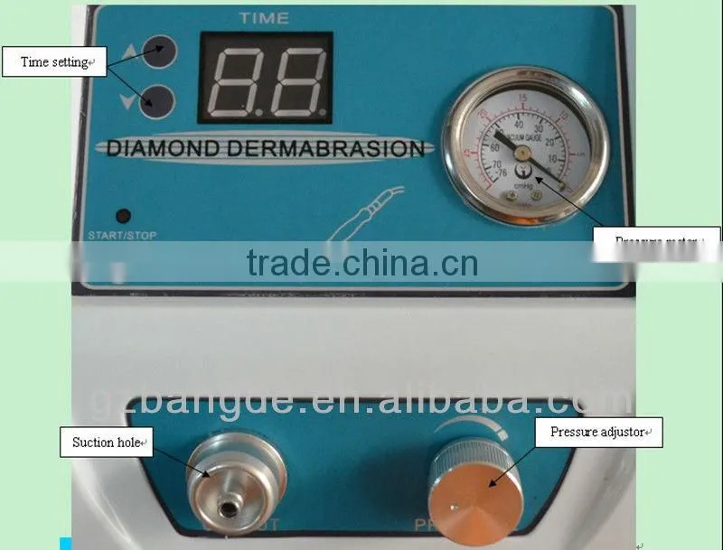 2013 New arrvival! Diamond dermabrasion machine for skin care beauty machine BD-BZ023