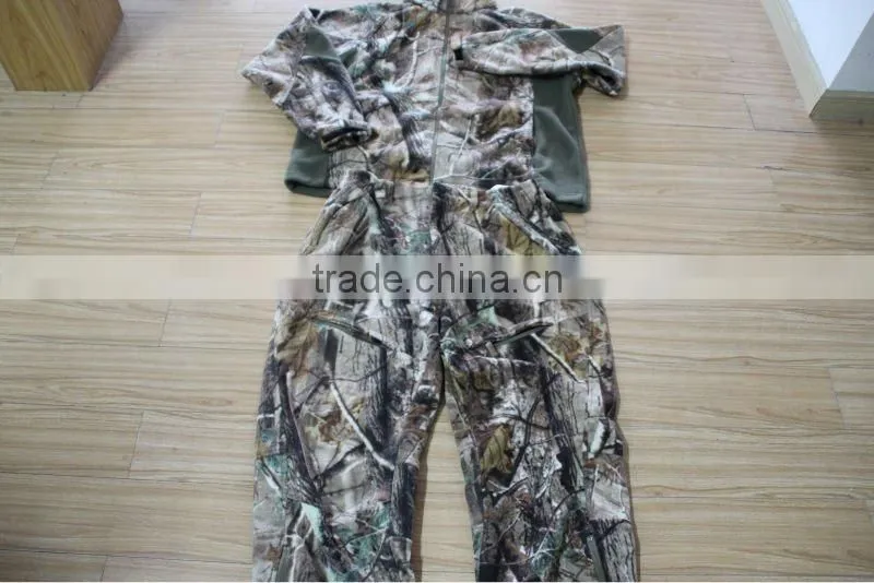 man's camouflage military protective hunting jacket