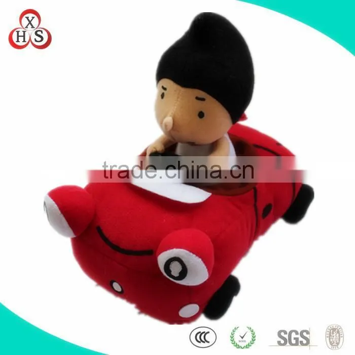 New Design Wholesale Custom Stuffed Plush Child Car Toy