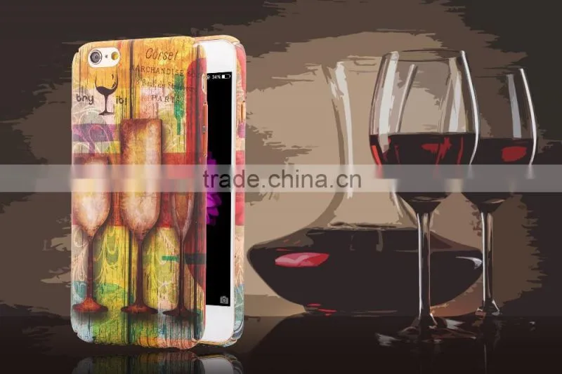 New arrival luxry Retro style luminous phone back cover case for iphone Series