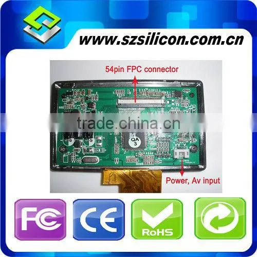 development lcd tft display controller board for home safty video intercom system
