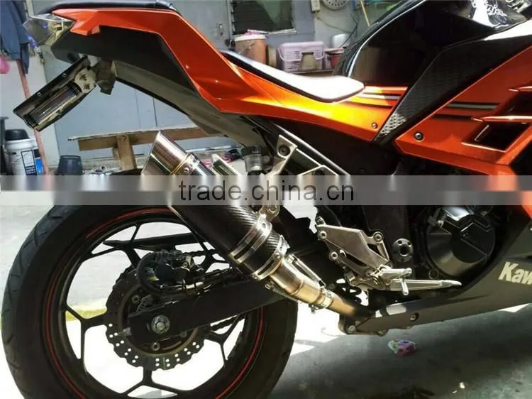 Aluminum universal motorcycle muffler