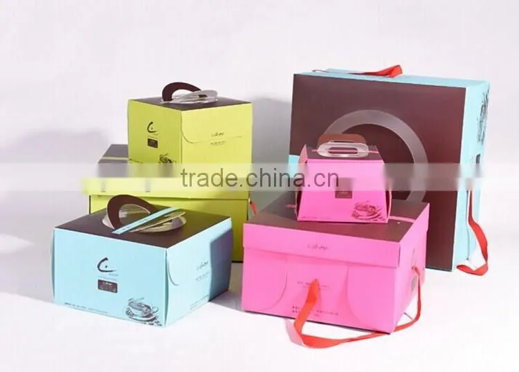 China Manufacturer Cupcake Box Cake Paper Box